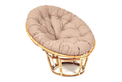 Кресло "PAPASAN ECO" SKIN/ без подушки / Natural (натуральный) Кресло "PAPASAN ECO" SKIN/ без подушки / Natural (натуральный)